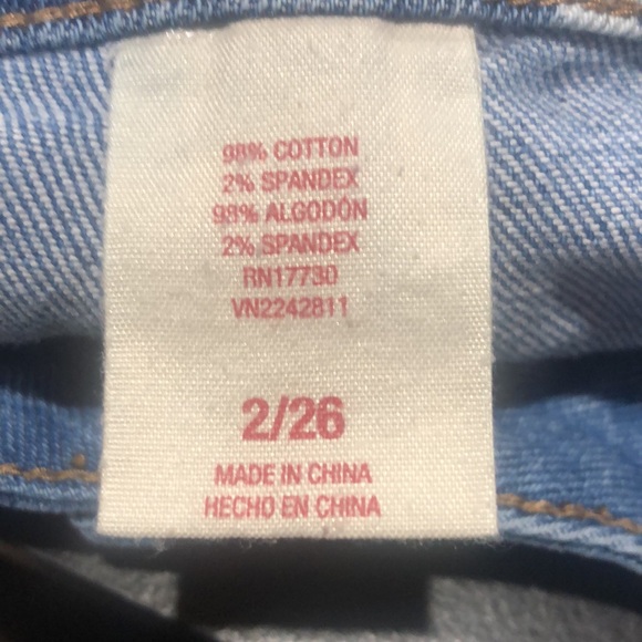 Mossimo Supply Co American flag high rise short size 2 - Picture 8 of 8